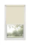 Ruloo Mini SV-02 SV-02, kreemjasvalge/h&otilde;bedane v. v&auml;lisilme, 68 cm x 150 cm