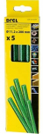 Liimipulk Drel, 20 cm x 11.2 cm, roheline, 5 tk