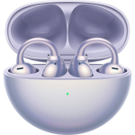 Juhtmeta k&otilde;rvaklapid Huawei FreeClip, violetne v.