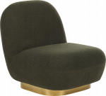 Tugitool Beliani Loviisa Boucle, tumeroheline v., 70 cm x 62 cm x 76 cm