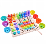 &Otilde;ppekomplekt, numbrid ja v&auml;rvid Jokomisiada ZA3821, 1 cm, mitmev&auml;rviline