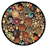 Vaip Conceptum Hypnose HMNT971, mitmev&auml;rviline, 140 cm x 140 cm