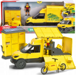 Figuuriga s&otilde;iduk Simba Dickie Toys City DHL Vehicle, kollane v.