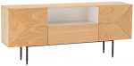 TV-laud Home4you Nate, tamm v., 180 cm x 40 cm x 76 cm