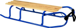 Puidust kelk Victoria Sport Andy, sinine v./pruun v., 100 cm x 38 cm