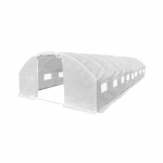 Kasvuhoone 40 m&sup2;, pol&uuml;et&uuml;leen, 10 x 4 m