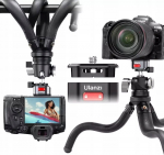 Kolmjalg statiiv Ulanzi MT-68, alumiinium/silikoon/abs-plastmass