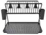 N&otilde;udekuivatusrest Brabantia SinkSide, 42 cm x 51 cm x 33 cm, alumiinium, hall v.