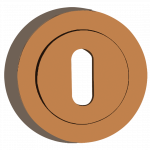 Ukse lukuaugu kate Kuchinox LO1_801A, vask v., 5 cm x 5 cm, &Oslash; 5 cm