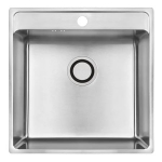 K&ouml;&ouml;givalamu Laveo Besos, roostevaba teras, 48 cm x 49 cm x 21 cm, roostevaba teras v.