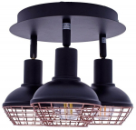 Valgusti lagi Milagro Logan ML4612, E14, 3 x 40 W, kuldne v./must v.