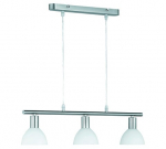 Valgusti rippuv Reality Dallas R335110307, E14, 3 x 40 W, nikkel v.