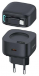Telefoni laadija Usams CC202, USB Type C, must v., 35 W