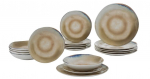 L&otilde;unaserviis Ambition Sand, keraamiline, pruunikas v., 18 tk.