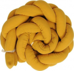 Kaitsepiire BabyMatex Muslin, kollane v., 200 cm x 30 cm