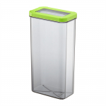 Toidu s&auml;ilitamise konteiner Ambition Optimo, 3 l, l&auml;bipaistev v./roheline v.