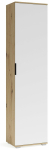 Esiku kapp Clif SL-50, pruun v./valge v., 50 cm x 38 cm x 202.5 cm
