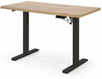 Arvutilaud reguleeritava k&otilde;rgusega B/54, tamm v./must v.