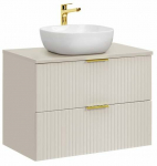 Vannitoakapp valamuga Adel Smile, ka&scaron;miir v., 46 cm x 80 cm x 57 cm