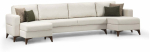 Diivanvoodi Atelier Del Sofa Kristal, beež v., 90 x 351 cm x 86 cm