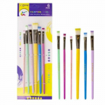 Pintslite komplekt Yalong Painting YL213713-1, s&uuml;nteetilised, 6 tk