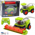Rc kombain Lean Toys Farm, 1:24, roheline v./oranž v.