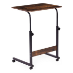 Arvutilaud reguleeritava k&otilde;rgusega ModernHome TH-LD-7-16, 60 cm x 40 cm, 65.5 - 89 cm, p&auml;hklipuu v.