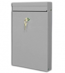 Postkast Glori Ir Ko 1930108, hall v., 25 cm x 5 cm x 38 cm