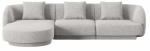 Nurgadiivan Cosmopolitan Design Tulum Eden 17, h&otilde;be v., vasak, 156 x 255 cm x 70 cm