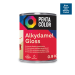 Emailv&auml;rv, universaalsed Pentacolor Alkydamel, l&auml;ikiv, 0.9 kg, sinine v.