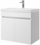 Vannitoakapp valamuga Riva SA63-10E, valge v., 36.5 cm x 63.5 cm x 60 cm