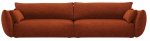 Diivan Cosmopolitan Design Matera Eden 10, telliskivi punane v., 110 x 248 cm x 85 cm