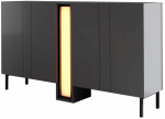Konsoollaud Kalune Design Nova, antratsiit v., 32 cm x 155 cm x 85 cm