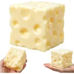 Sensoorne pigistatav m&auml;nguasi Squishy NL11-72532, 5 cm, kollane v.