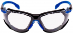 Kaitseprillid 3M, sinine v./must v., Universaalne suurus
