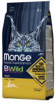Kuiv kassitoit Monge BWild, k&uuml;&uuml;likuliha, 1.5 kg