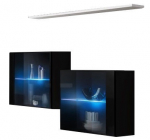 Seinariiul ASM Switch SB III Switch SB III, valge v./must v./tumehall v., 60 cm x 30 cm x 60 cm