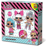 Mosaiik SES Creative L.O.L. Iron on beads, mitmev&auml;rviline