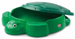 Liivakast Little Tikes Turtle Sandbox, 98.42 x 109 cm, kaanega, roheline v., 5.08 kg