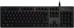 Juhtmega arvutiklaviatuur Logitech G512, EN, must v.
