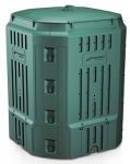 Komposter Prosperplast Compothermo, 101 cm x 101 cm x 128 cm, 900 l, roheline v.