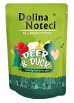 M&auml;rg koeratoit Dolina Noteci Superfood Deer and Duck, pardiliha/liha/hirveliha, 0.3 kg