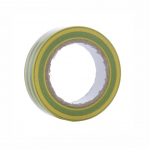 Elektriisolatsiooniteip Bycom, 0.13 x 15 mm. 10 m. kollane/roheline