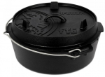 Katel Petromax Dutch Ovens, malm, 36.4 cm, 5.5 l, must v.