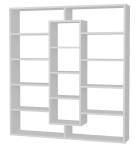 P&otilde;randariiul Kalune Design Ample 731WAT3601, valge v., 135.7 cm x 22 cm x 125 cm