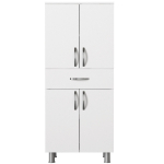 Eraldi seisev vannitoakapp Kalune Design Arizona 4, valge v., 31.5 cm x 59.4 cm x 140 cm