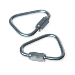 Kruvikarabiin Haushalt delta, tsingitud, metall, &Oslash; 0.8 cm, 2 tk