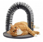 Tunnel kassidele Flamingo, must/hall, 36 cm