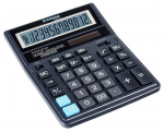 Kalkulaator laua- Donau DT4127, must v.