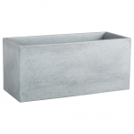 Lillepott Scheurich Stony Grey 63199, plastik, 59 cm x 25 cm, hall